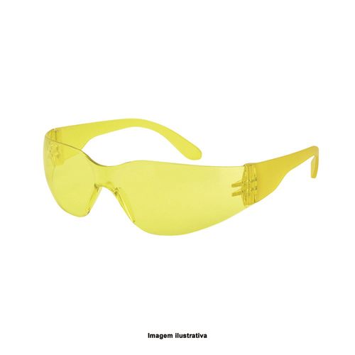 Óculos Falcon Anti Risco Amarelo Ref. PPO 18 Proteplus 287,0015