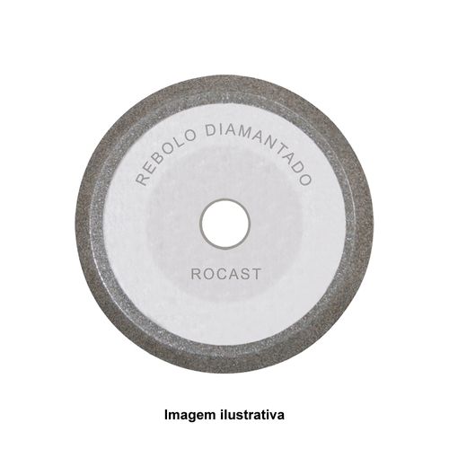 Rebolo para Reposição Afiadora 58mm Gr 80 Rocast 54,0003