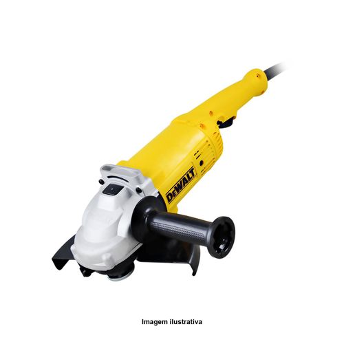 Esmerilhadeira 9'' 2400W 6500RPM com Sistema Expulsão de Pó 220V Dewalt DWE4559B2