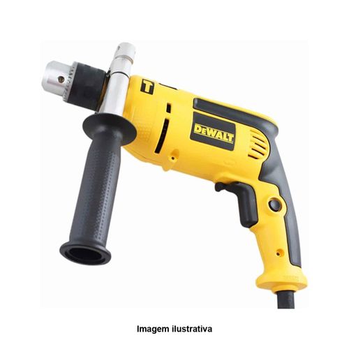 Furadeira de Impacto 1/2'' 800W Velocidade Variável e Reversível 2600RPM Tensão 110V com Maleta Dewalt DW508SKBR