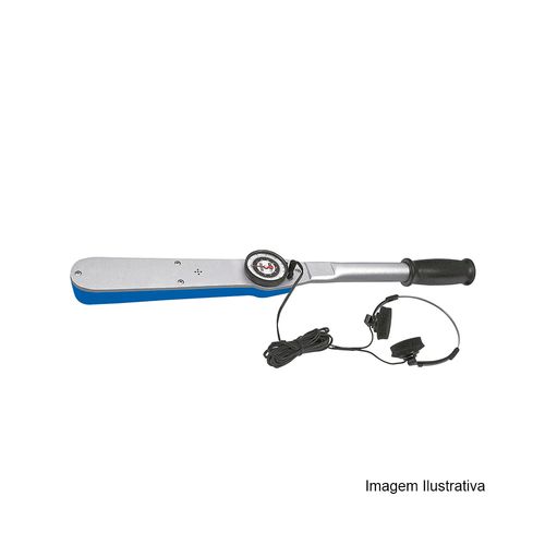 Torquímetro com Relógio, Sinal Sonoro e Lâmpada Encaixe ¾” 95-475Nm Resolução 10Nm 047.330 Gedore 4506 RL350