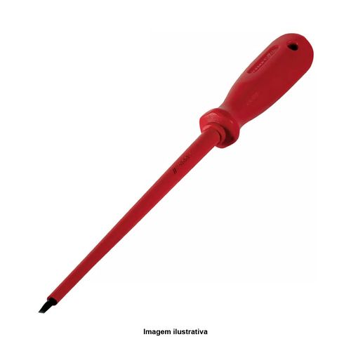 Chave de Fenda Simples Isolada 1000v 150NR 5/16'' x 7'' DIN ISO 2380-2 Gedore 035.170
