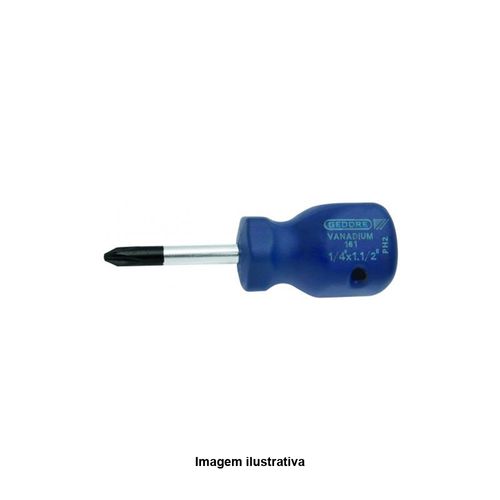 Chave Phillips Toco 161 - 1/8X1.1/2'' PH0 Ref. 161 - 1/8x1.1/2''PH0 Gedore 036.406