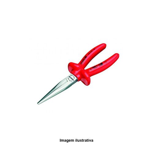 Alicate Bico Reto Isolado 1000V DIN ISO 5745 Ref. VDE 8132-160 Gedore 091.843