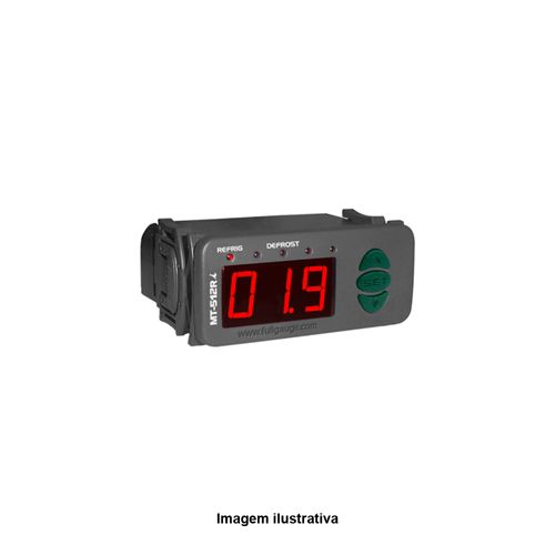 Controlador de Temperatura Ver. 09 - 115/230V Full Gauge MT512RI