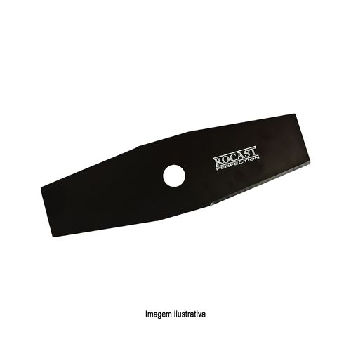 Lâmina para Roçadeiras 2 Facas Diâmetro 305mm Espessura 2mm Furo 20mm Rocast 305,0001