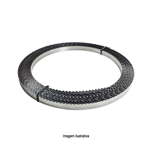 Serra de Fita em Rolo para Carnes Açougueiro Largura 5/8'' - 16,0mm Rolo 30m Dentes por Polegada 6 Rocast 361,0022