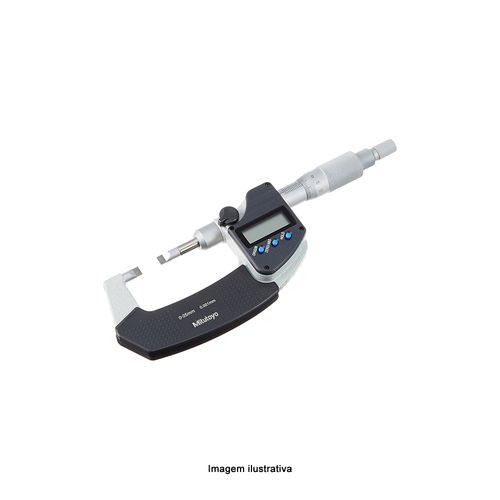 Micrômetro Externo para Tubos 0 - 25mm x .00005'' Modelo Tipo D Mitutoyo 422-271-30