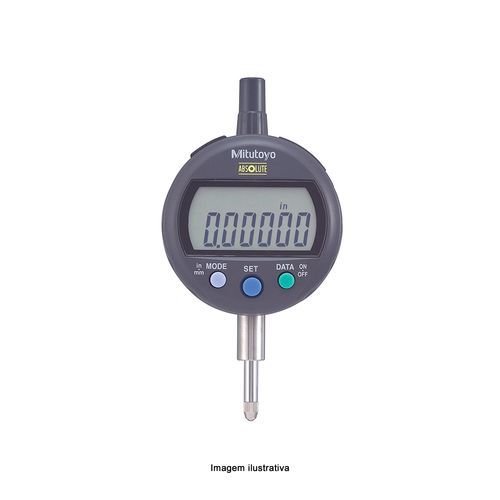 Relógio Comparador Digital ABSOLUTE ID-SX .5'' x .00005''/0,001mm Tampa Lisa Mitutoyo 543-392B