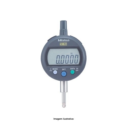 Relógio Comparador Digital ABSOLUTE ID-SX .5'' x .0005''/0,01mm Tampa Lisa Mitutoyo 543-402B