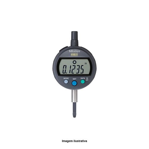 Relógio Comparador Digital ABSOLUTE ID-SX .5” x .0005'' Tampa com Orelha Mitutoyo 543-406
