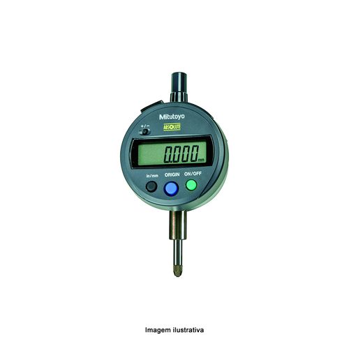 Relógio Comparador Digital ABSOLUTE ID-SX 0,001mm x 12,7mm com Orelha Mitutoyo 543-790
