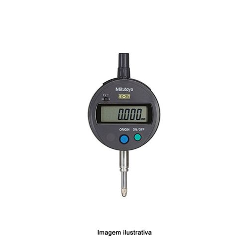 Relógio Comparador Digital ABSOLUTE ID-SX 0,001mm x 12,7mm Lisa Mitutoyo 543-790B