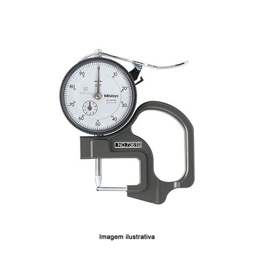 Medidor de Espessura 0-.5''' .001'' Espessura de tubos