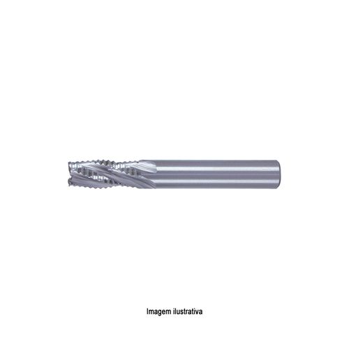 Fresa de Topo Reto Para Desbaste Curta Múltiplos Cortes HSS com Cobalto 834/1 REES DIN 844 Ø 14mm OSG 16314