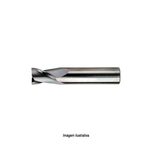 Fresa de Topo Reto 2 Cortes Curta 801/1 HSS com Cobalto EDS DIN 327-B Ø 20mm OSG 3185