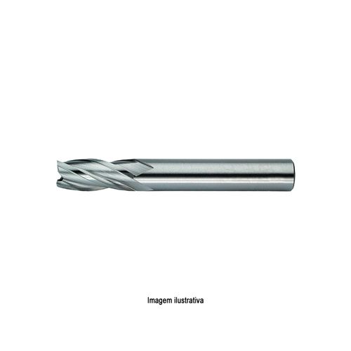 Fresa de Topo Reto Curta 3 Cortes 803/1 HSS com Cobalto ETS DIN 327 Ø 21mm OSG 3249