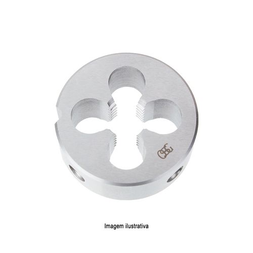 Cossinete Aço rápido (HSS) DIN 223-B Métrica GrossaC 105/8C M5x0.8 Sem Peeling OSG 5171
