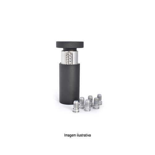 Medidor de Aderência de Tinta Pull Off Força de Tração 200kg em conformidade com EN13144 e ISO4624, ISO16276-1 Novotest.br AC-4624