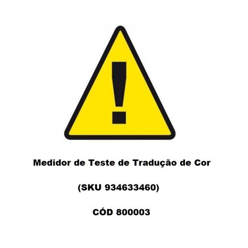 Medidor de Teste de Tradução de Cor