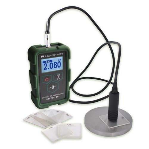 Rugosímetro digital portátil 2-360 Um Rz para após trabalho de jateamento abrasivo para pré-Pintura Novotest.br TP-1M+DSH
