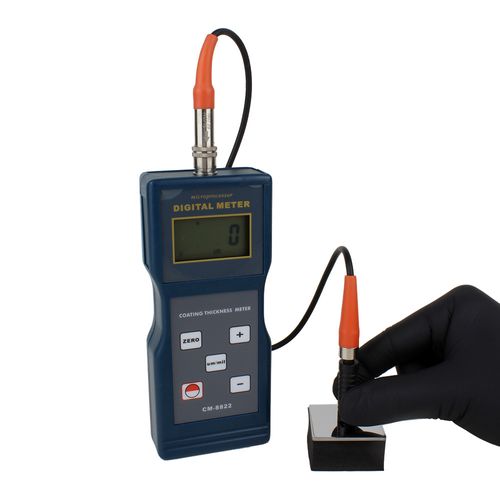 Medidor Digital de Espessura de Camada de Revestimento 0-1000µm Ferrosos e Não-Ferrosos Novotest.br CM-8822