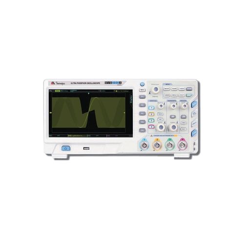 Osciloscópio digital upgrade LCD Col 8” (800x480) USB LAN freq de 70 MHz 4 canais Prec Horizontal ±50 ppm DATA LOGGER CAT II 100 V Minipa MVB-DSO4