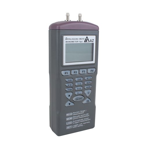 Manômetro digital de pressão diferencial com Datalogger de função múltipla 15 psi Novotest.br 96315