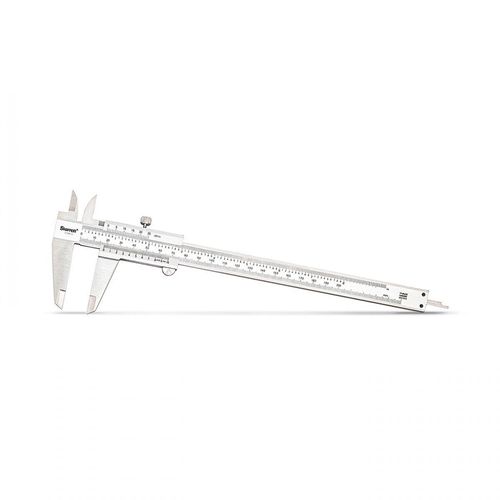 Paquímetro inox fosco 200 x 0,02 mm precisão ±025 mm STARRETT 125MEA-8/200