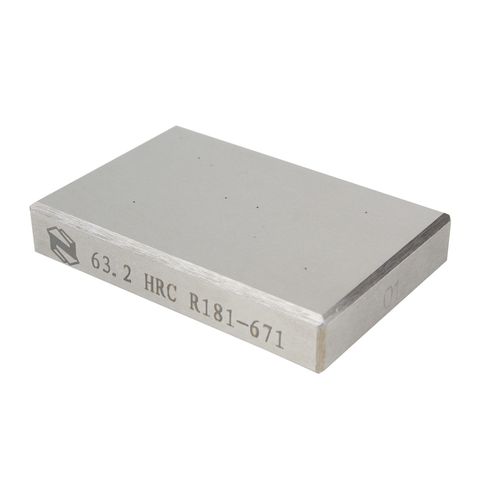 Padrão de dureza ROCKWELL-C HRC-60 com certificado ISO/IEC 17025 A2LA WILSON- Novotest.br WNHRC60