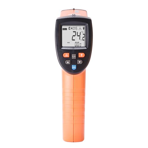 Termômetro infravermelho LCD de 4 dígitos -30 ~ 1150 °C / -22 ~ 2102 °F precisão ± 2,0 °C ou 2% resolução 0.1 °C / 0.1 °F Victor-Ruoshui 308D
