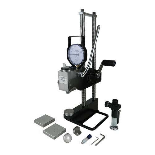 Durômetro portátil 3000Kg Brinell King 650HBW precisão 0.5% Novotest.br TEC-PHB-3000