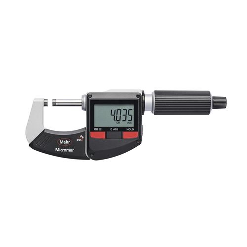 Micrômetro Externo Digital 0 - 25mm x 0,001mm Ref. MICROMAR 40 EWR Mahr 4157011