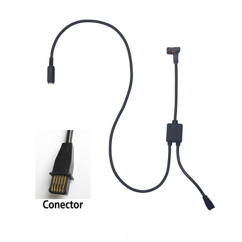 Cabo de conexão com entrada de pedal tipo F para U-WAVE (relógio comparador) Mitutoyo 02AZE140F