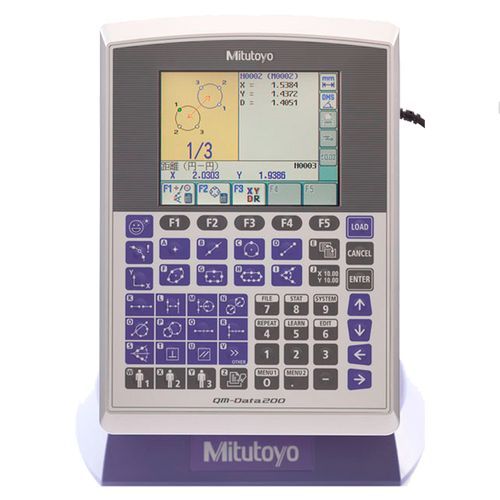 QM-Data200 resolução 0,1 µm tela de LCD com suporte para projetor de perfil Mitutoyo 264-156A