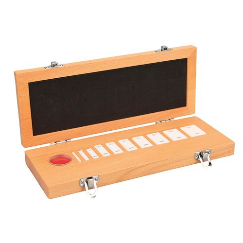Jogo calibrador de micrômetro classe 0 com 10 peças 2,5-25,0 mm DASQUA 432,0001