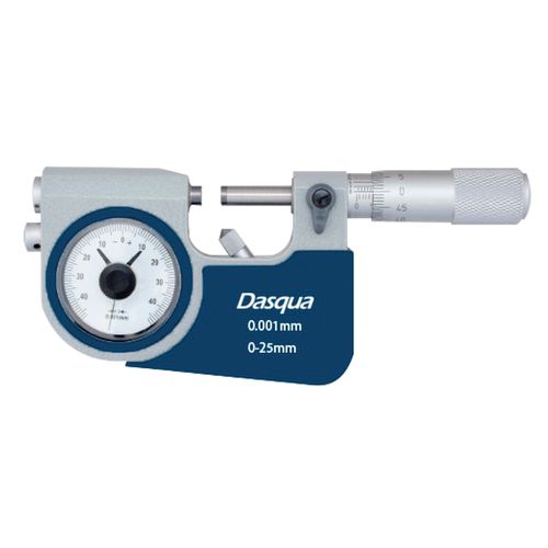 Micrômetro com relógio 25-50x0,001 mm DASQUA 417,0035