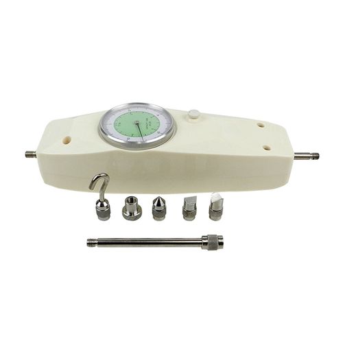 Dinâmometro analógico analisador de força, tração e compressão faixa 0,2-2 Kgf resolução 20 G Novotest.br NK-20