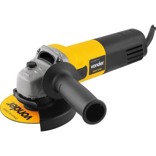 Esmerilhadeira angular com disco 4.1/2 " 127 V 6001065127 VONDER EAV 650 - D