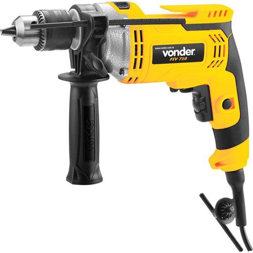 Furadeira com impacto 1/2 " - 13 mm 220 V 710 W 6001710220 VONDER FIV 710