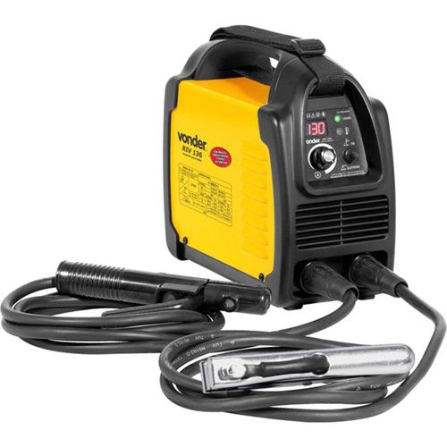 Inversor para solda elétrica com display digital bivolt 6878136000 VONDER RIV 136