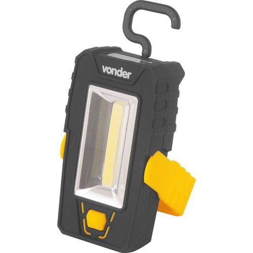 Lanterna LED COB 2 em 1 magnética 8075202000 VONDER LLV 202