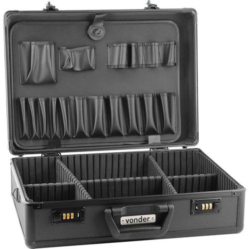 Maleta para ferramentas profissional preta 3599931500 VONDER MFV 315