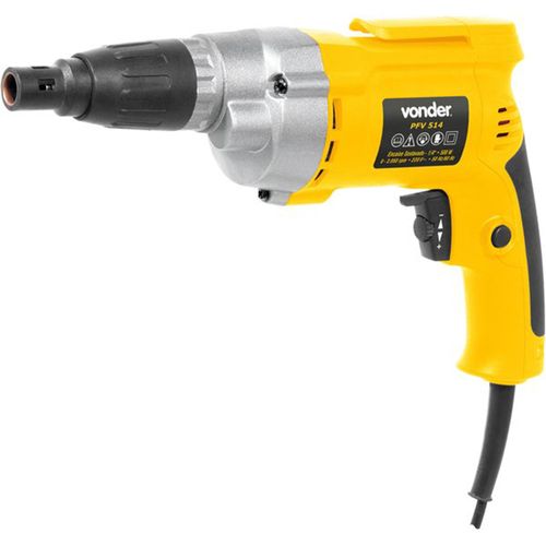 Parafusadeira encaixe de 1/4 " 220 V 500 W 6001514220 VONDER PFV 514 - 220v