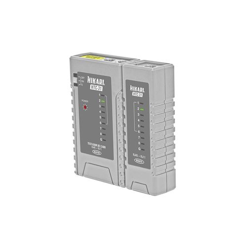 Testador de cabos para utilização em manutenção de redes networks 21I539 HIKARI HTC-31