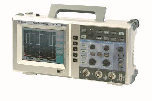 Osciloscópio Digital LCD 5,7" 60Mhz 2 Canais CAT II Minipa MO-2061
