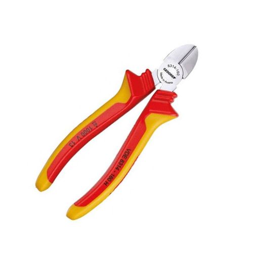 Alicate de corte diagonal modelo sueco VDE 8314-160 H ISOLADO EN 60900 Gedore 091.898