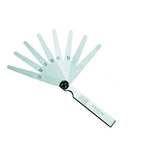 Calibre de Folga com Lâmina de Comprimento 100mm com 8 Lâminas 050.470 Gedore 702-8