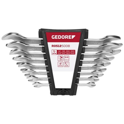 Jogo chave fixa 3/8-1 6pcs 3301046 Gedore red R05135006