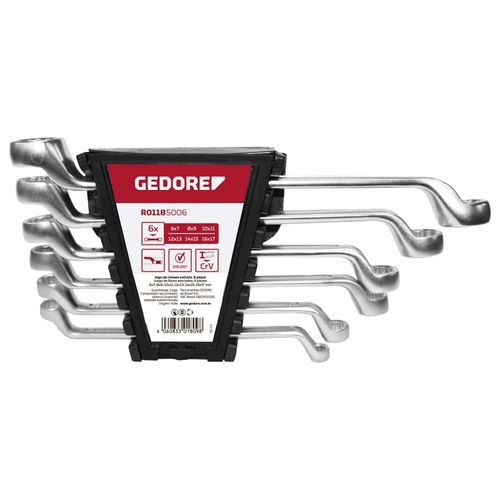 Jogo de chaves estrela 6-32 mm 12pcs 3301811 Gedore red R01185012
